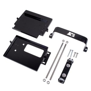 Jeep Wrangler Battery Tray - Rugged Ridge - Dual - Black - `97-`06